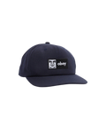 Obey Case 6 Pannel Cap Navy