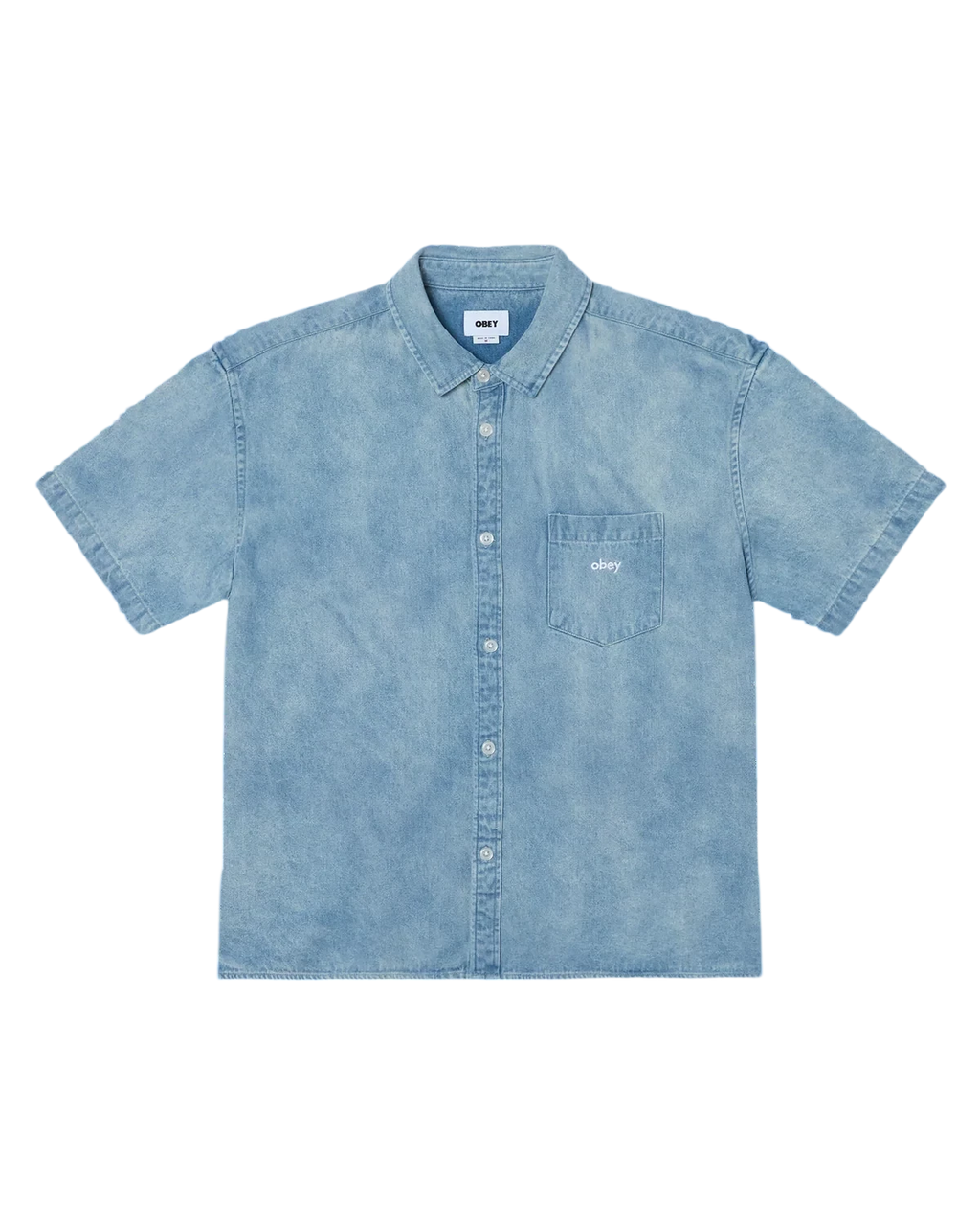 Obey Owens Denim SS SHIRT