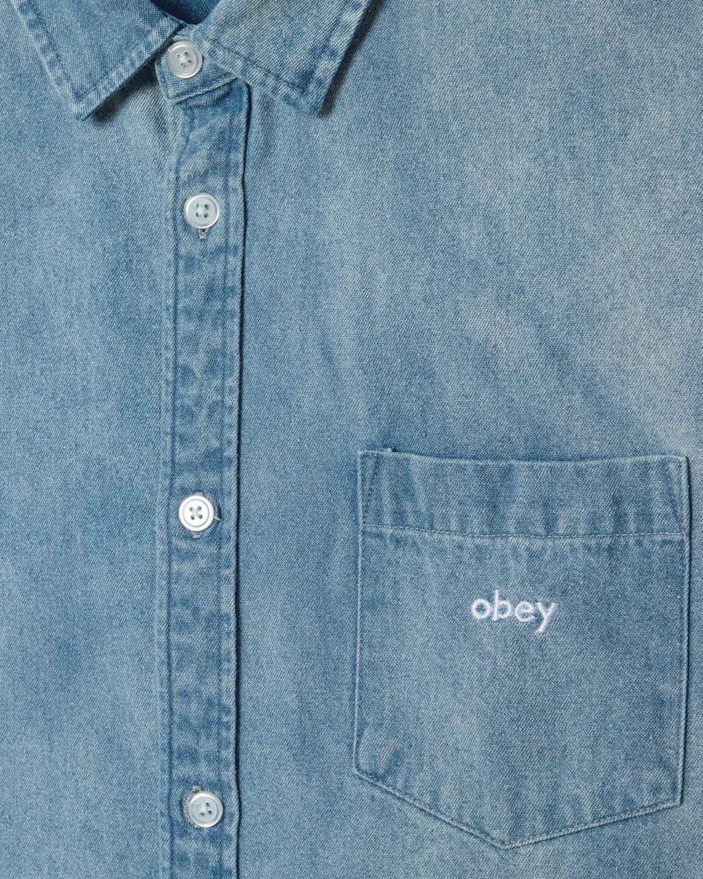 Obey Owens Denim SS SHIRT
