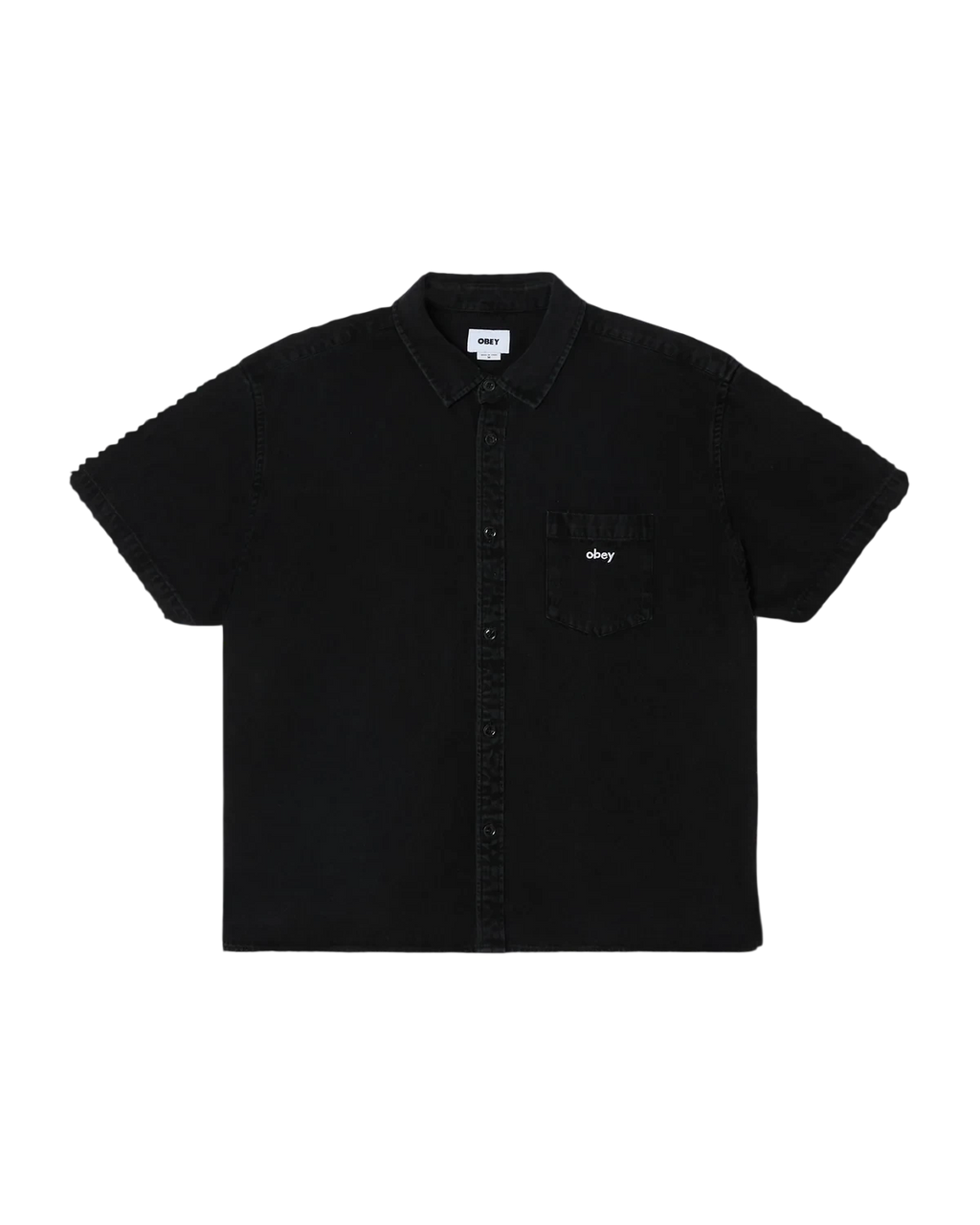 Obey Owens Denim SS Shirt
