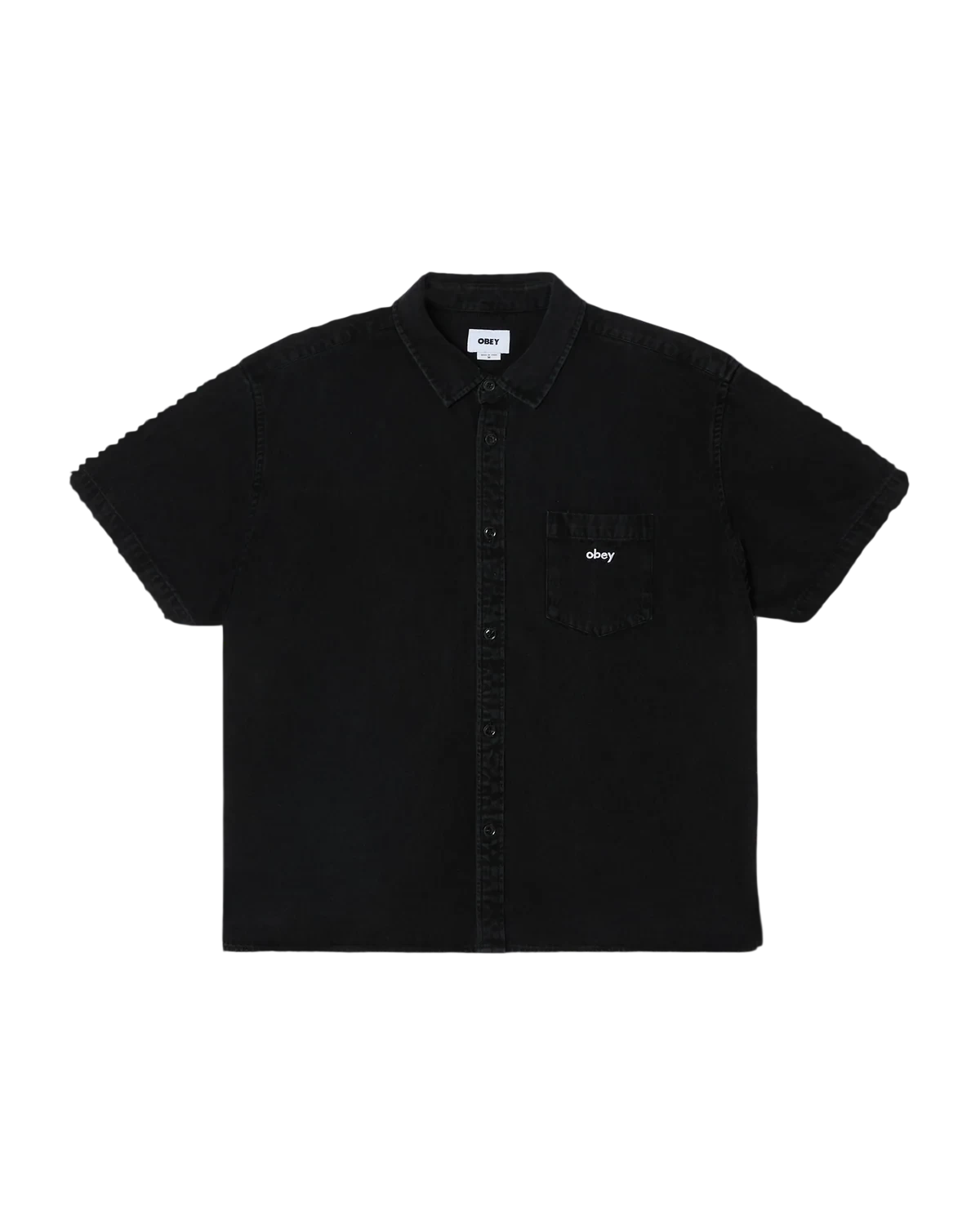 Obey Owens Denim SS Shirt
