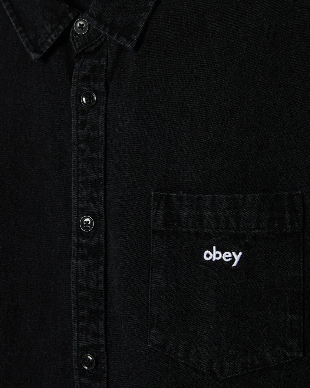 Obey Owens Denim SS Shirt