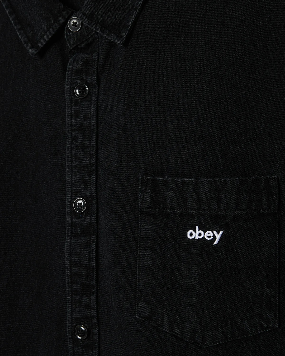 Obey Owens Denim SS Shirt