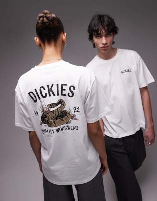 Dickies Snake BP White