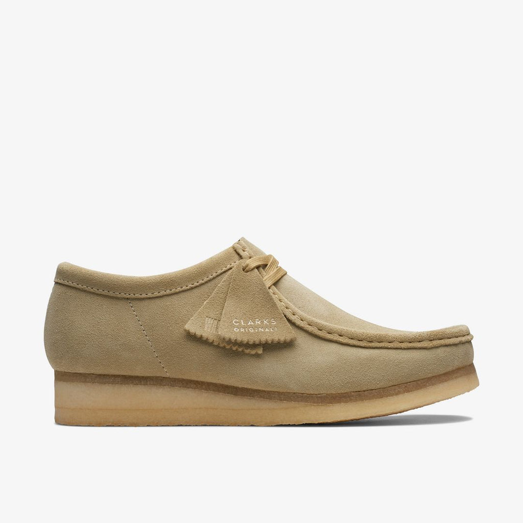 Clarks Wallabee in Maple Suede - side view