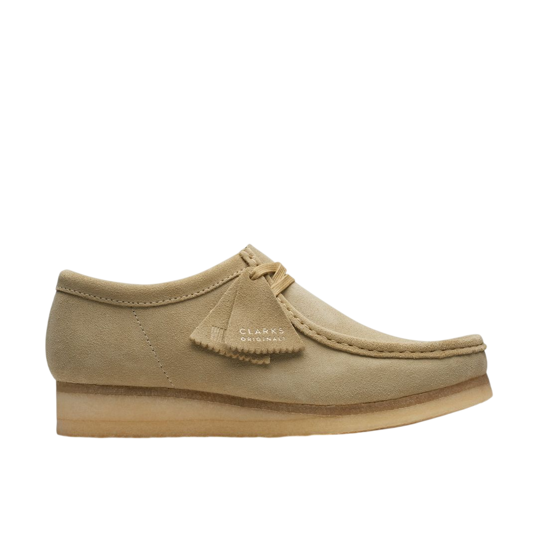 Clarks Wallabee in Maple Suede - side view