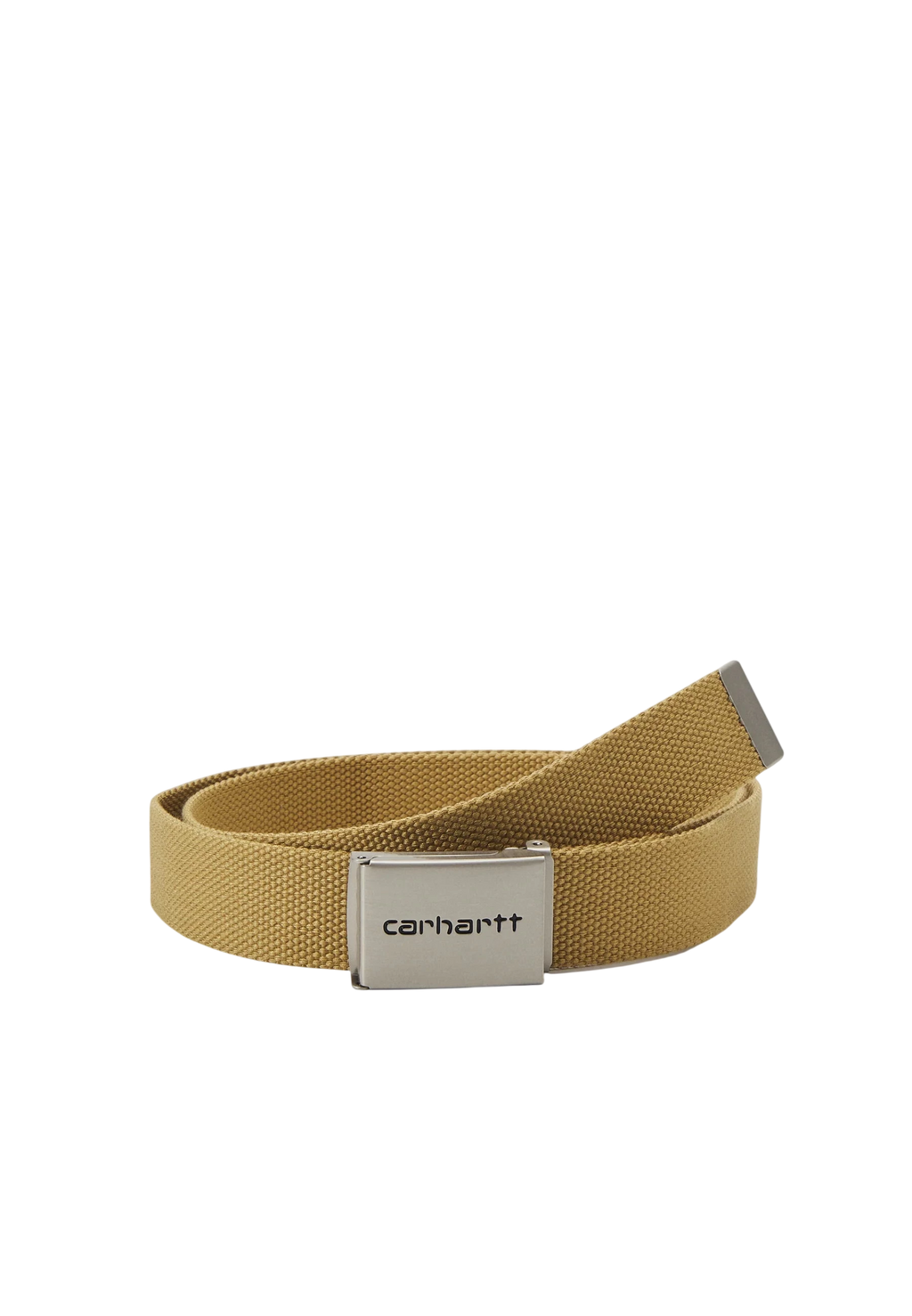 Carhartt WIP Clip Belt Chrome Beige