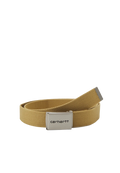 Carhartt WIP Clip Belt Chrome Beige