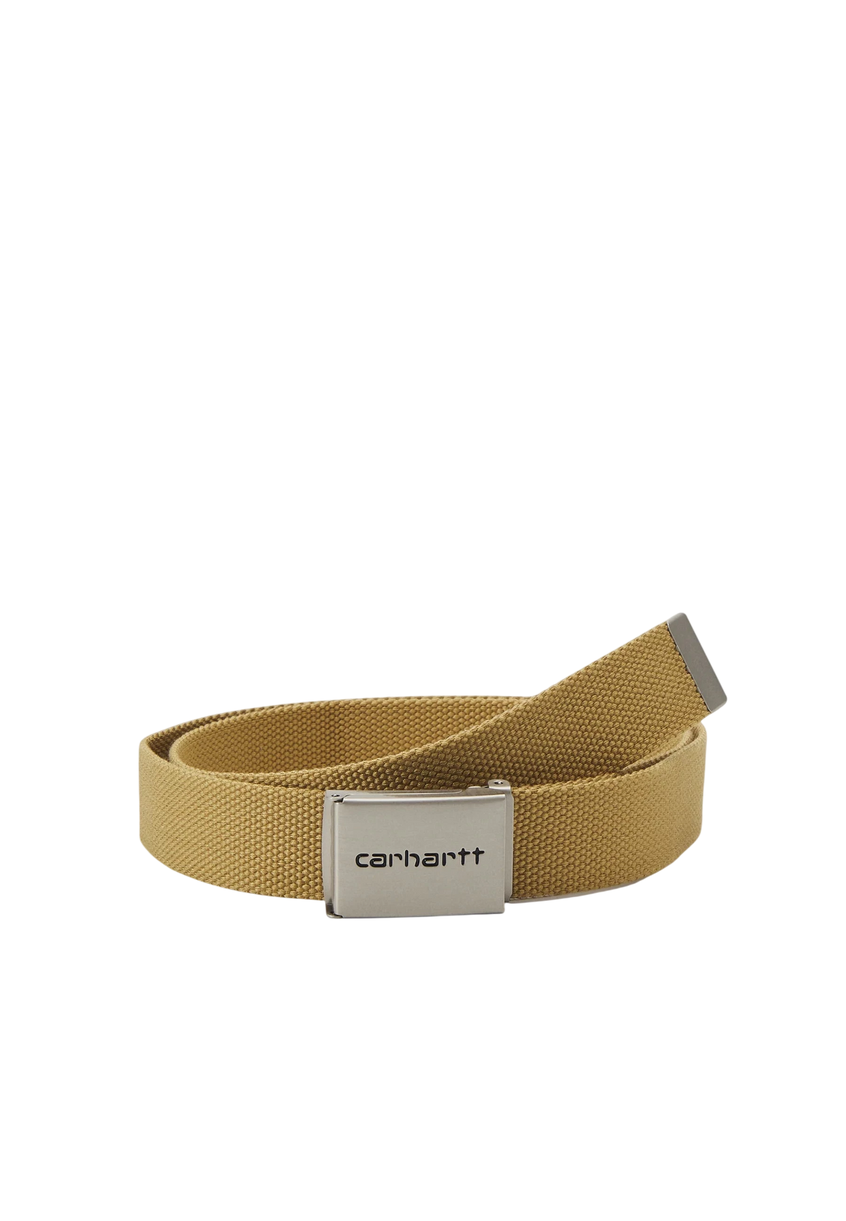 Carhartt WIP Clip Belt Chrome Beige
