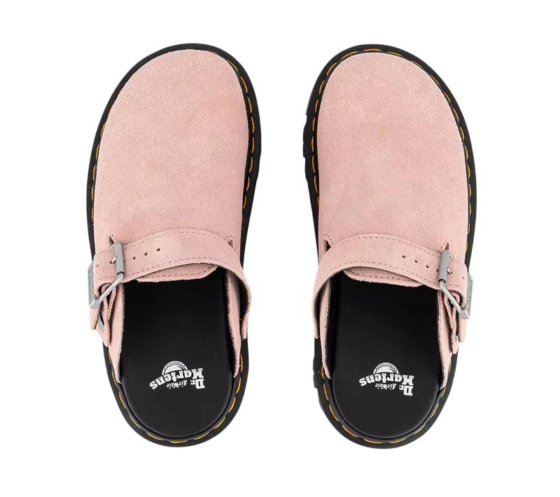 Dr. Martens Zebzag Mule Pink Suede