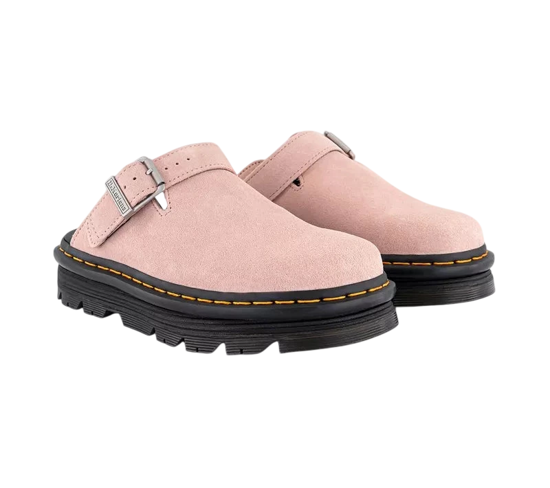 Dr. Martens Zebzag Mule Pink Suede