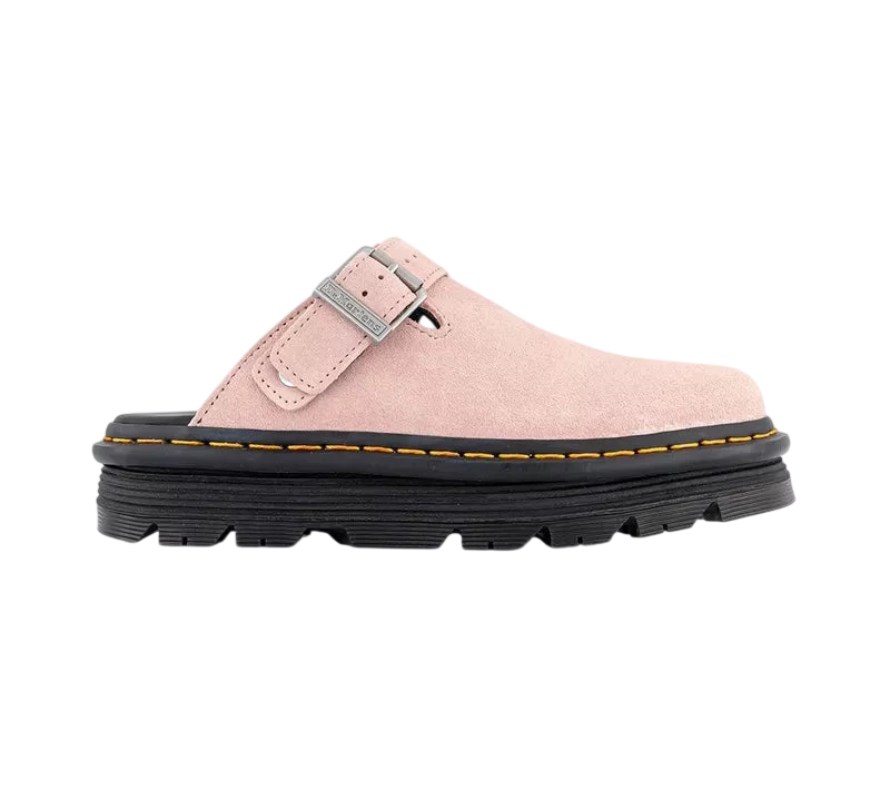 Dr. Martens Zebzag Mule Pink Suede