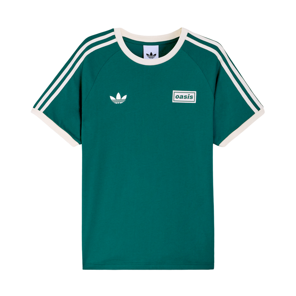 Adidas Oasis T Shirt Green
