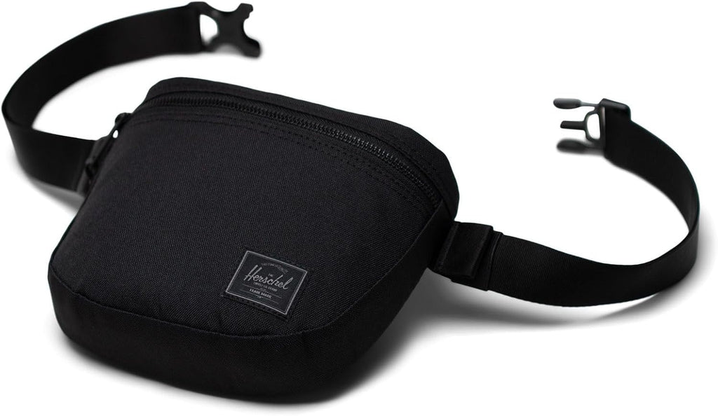 Herschel Settlement Hip Pack Black - strap detail view