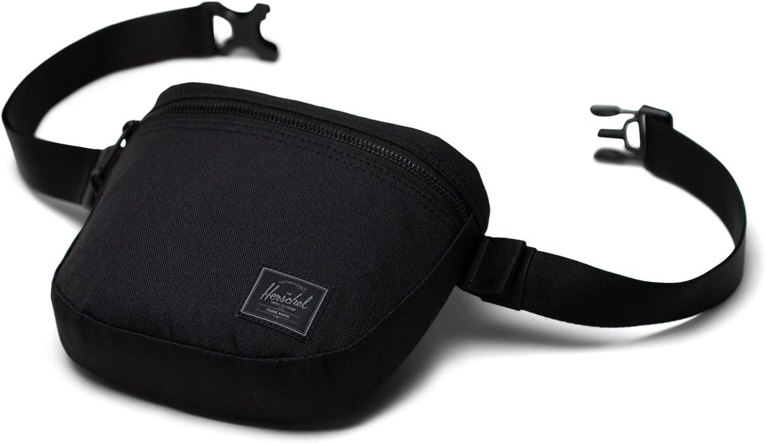 Herschel Settlement Hip Pack Black - strap detail view