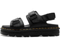 Dr. Martens Zebzag Sandal Black - side view