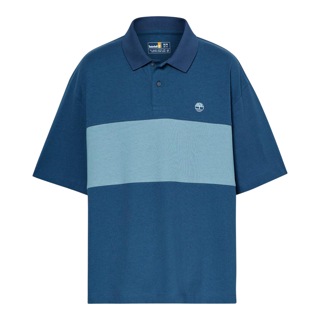 Timberland Polo Shirt Blue Stripe