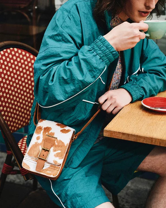Dr. Martens Reporter Bag Cow Print