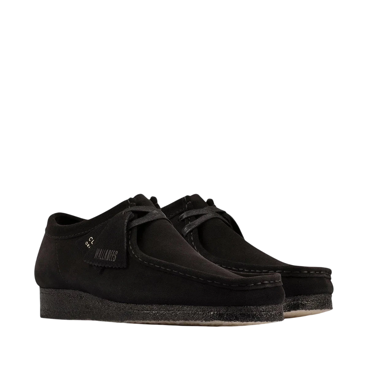 Clarks Originals Wallabee Black Suesde