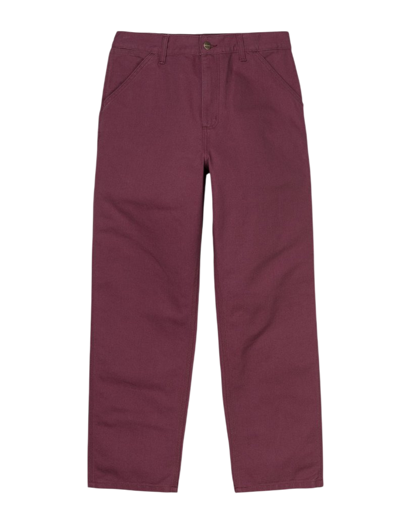 Carhartt WIP Single Knee Dark Plum