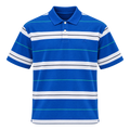 Nike Polo Shirt Stripes Blue
