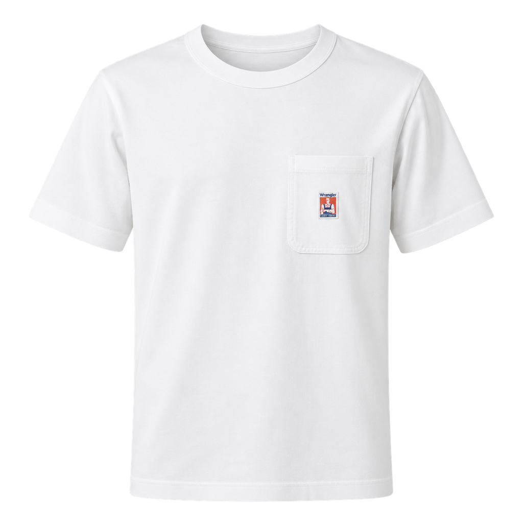 Wrangler Casey Jones Pocket Tee White