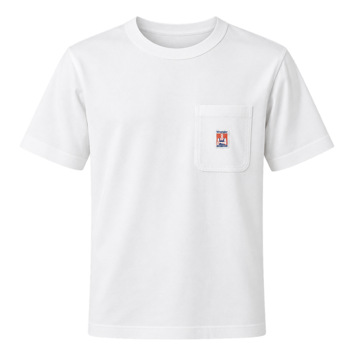 Wrangler Casey Jones Pocket Tee White