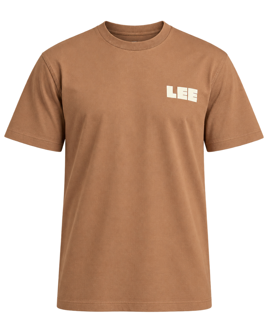 LEE WWR T-Shirt Workwear Graphic Tee in Brown