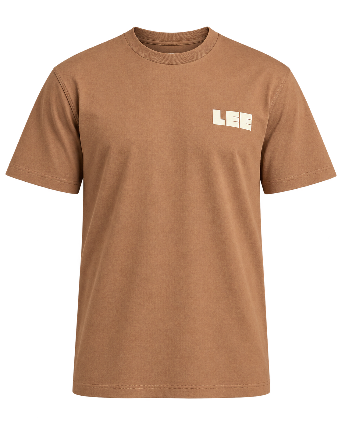 LEE WWR T-Shirt Workwear Graphic Tee in Brown