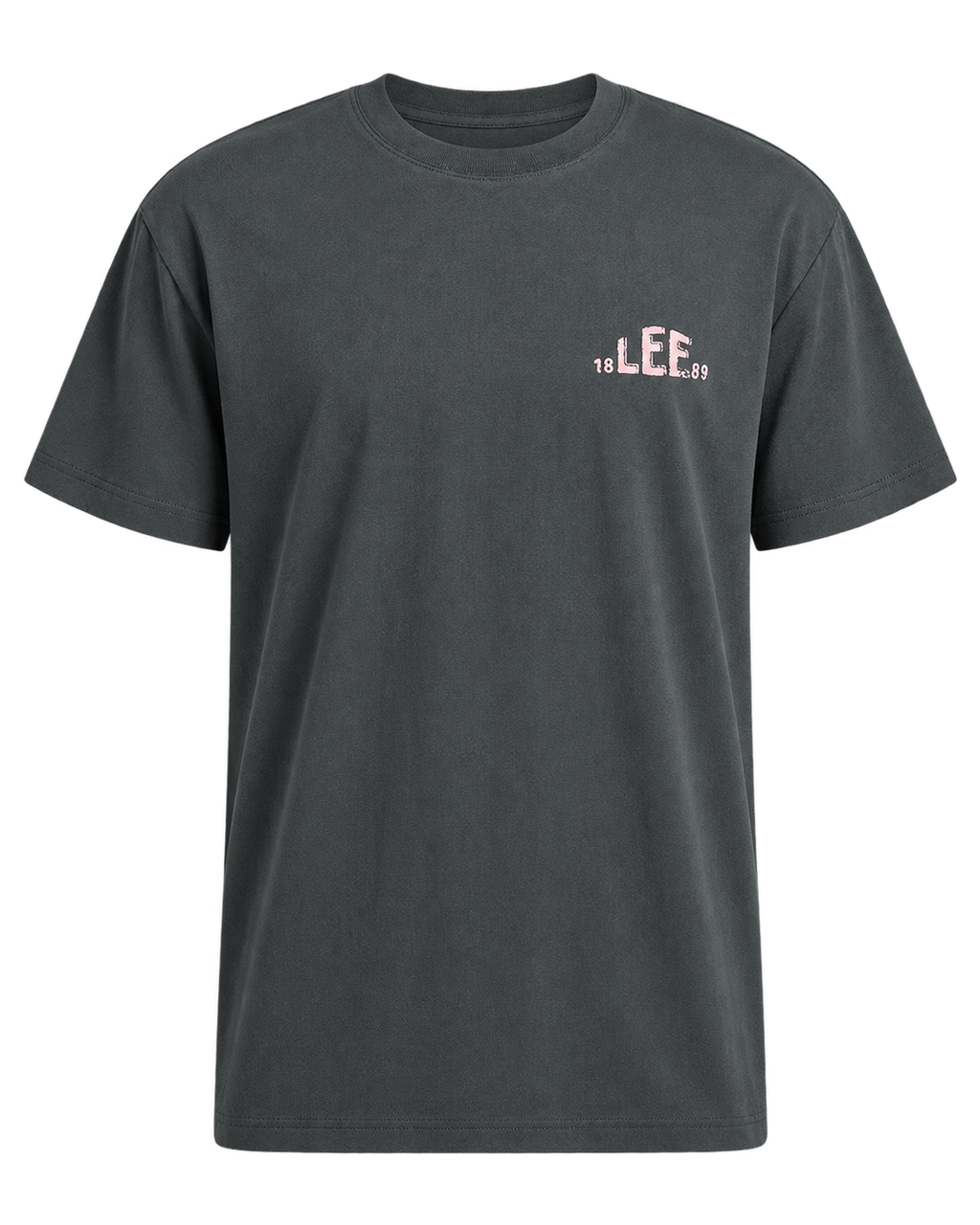Lee Back Print Gray T Shirt