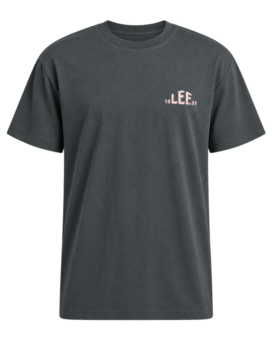 Lee Back Print Gray T Shirt