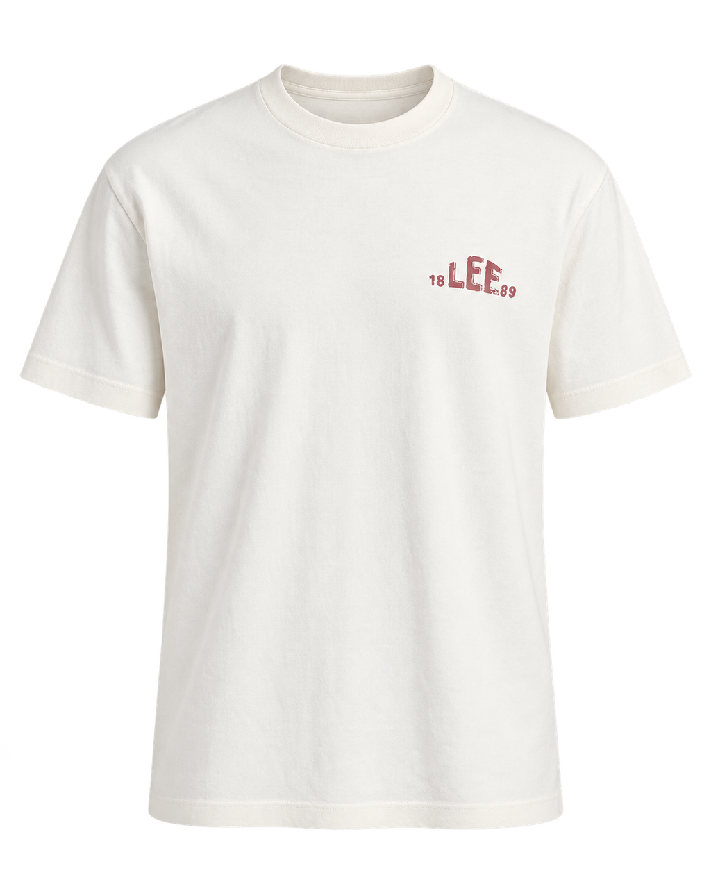 Lee Back Print T Shirt White