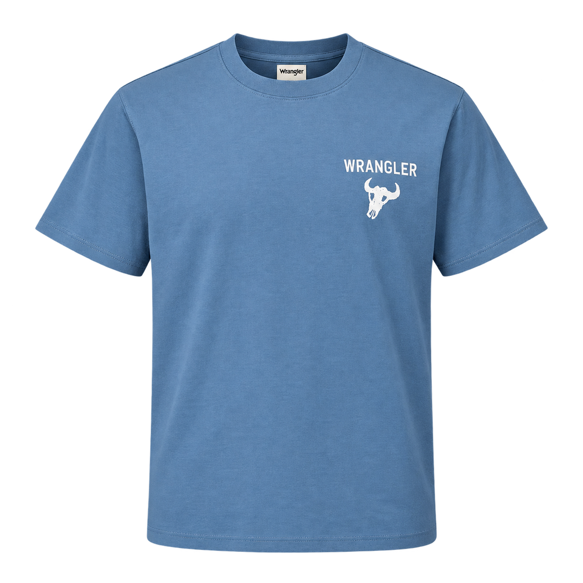 Wrangler Graphic Tee - Dusty Blue