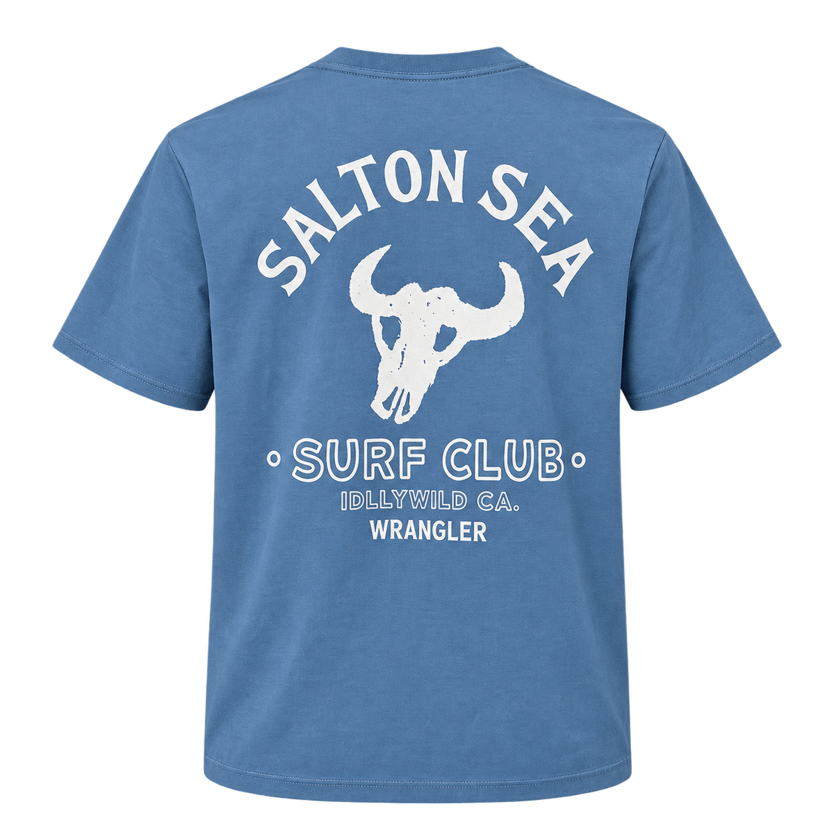 Wrangler Graphic Tee - Dusty Blue