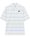 Nike Polo Shirt Stripes White