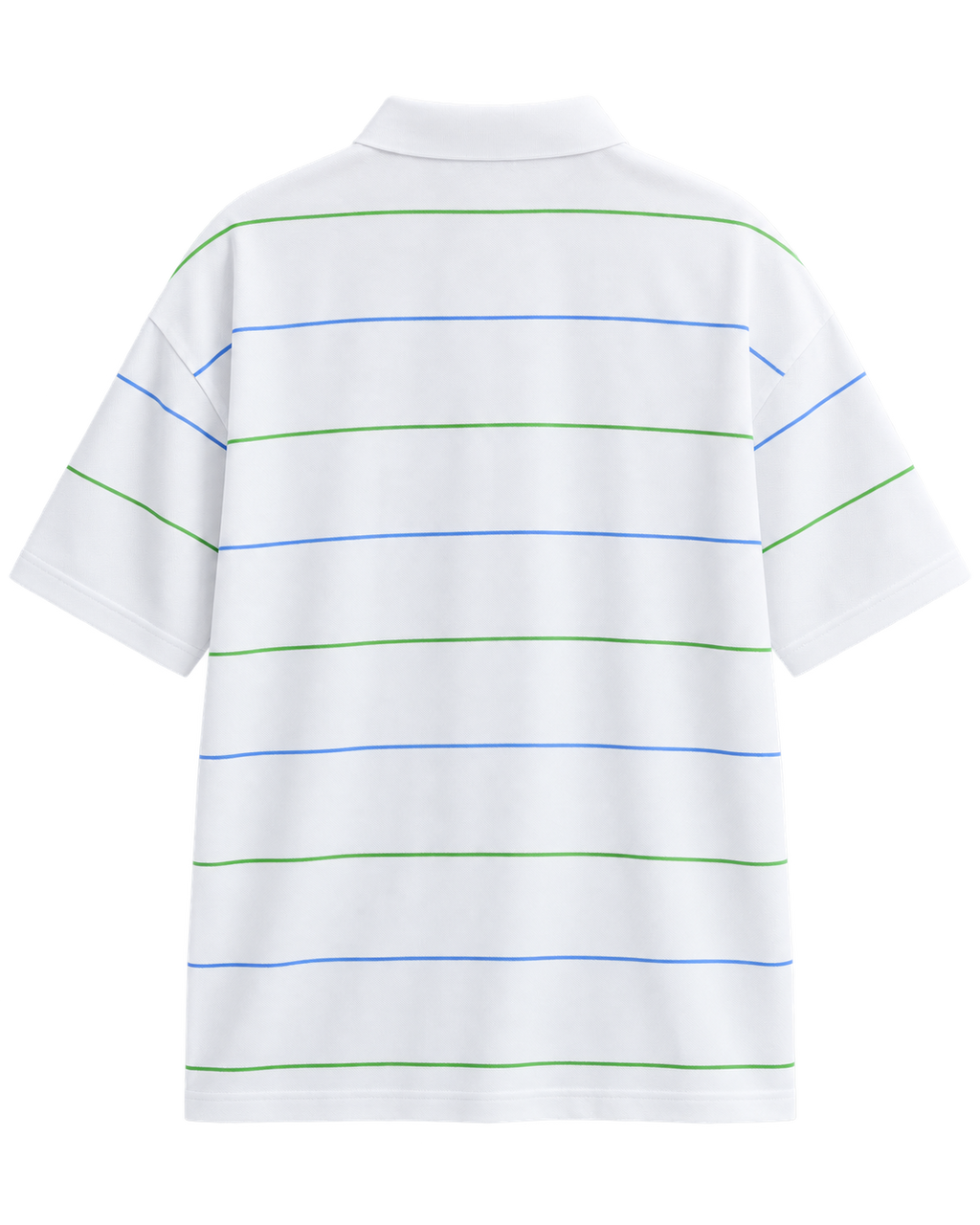 Nike Polo Shirt Stripes White