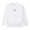 Nike ACG Long Sleeve T- shirt in White/purple