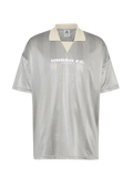 Umbro Retro Fire Whirl Diamond Football Shirt in Silver