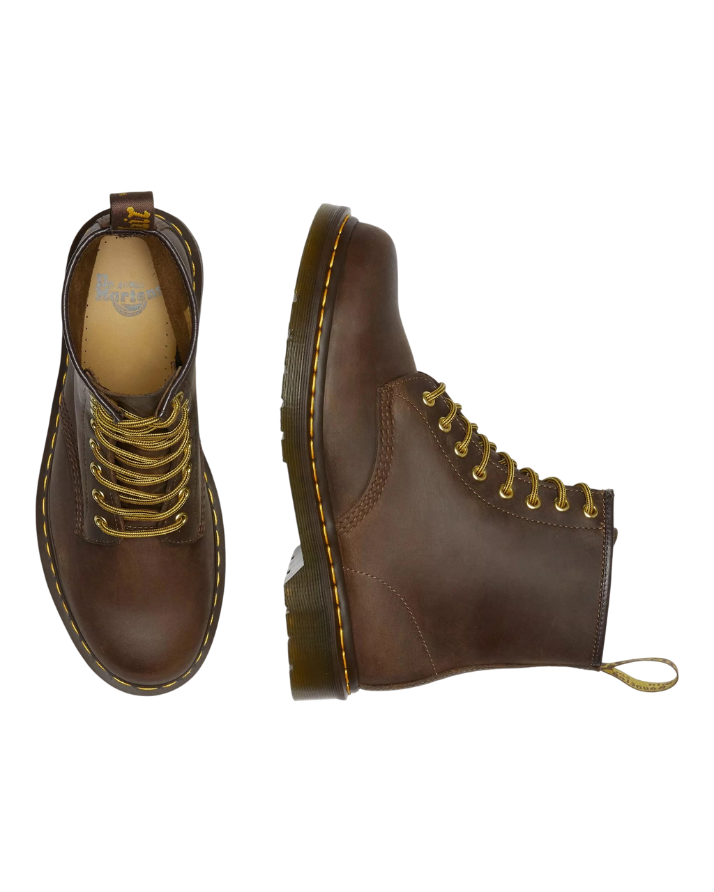 Dr. Martens 1460 Crazy Horse Leather in Brown