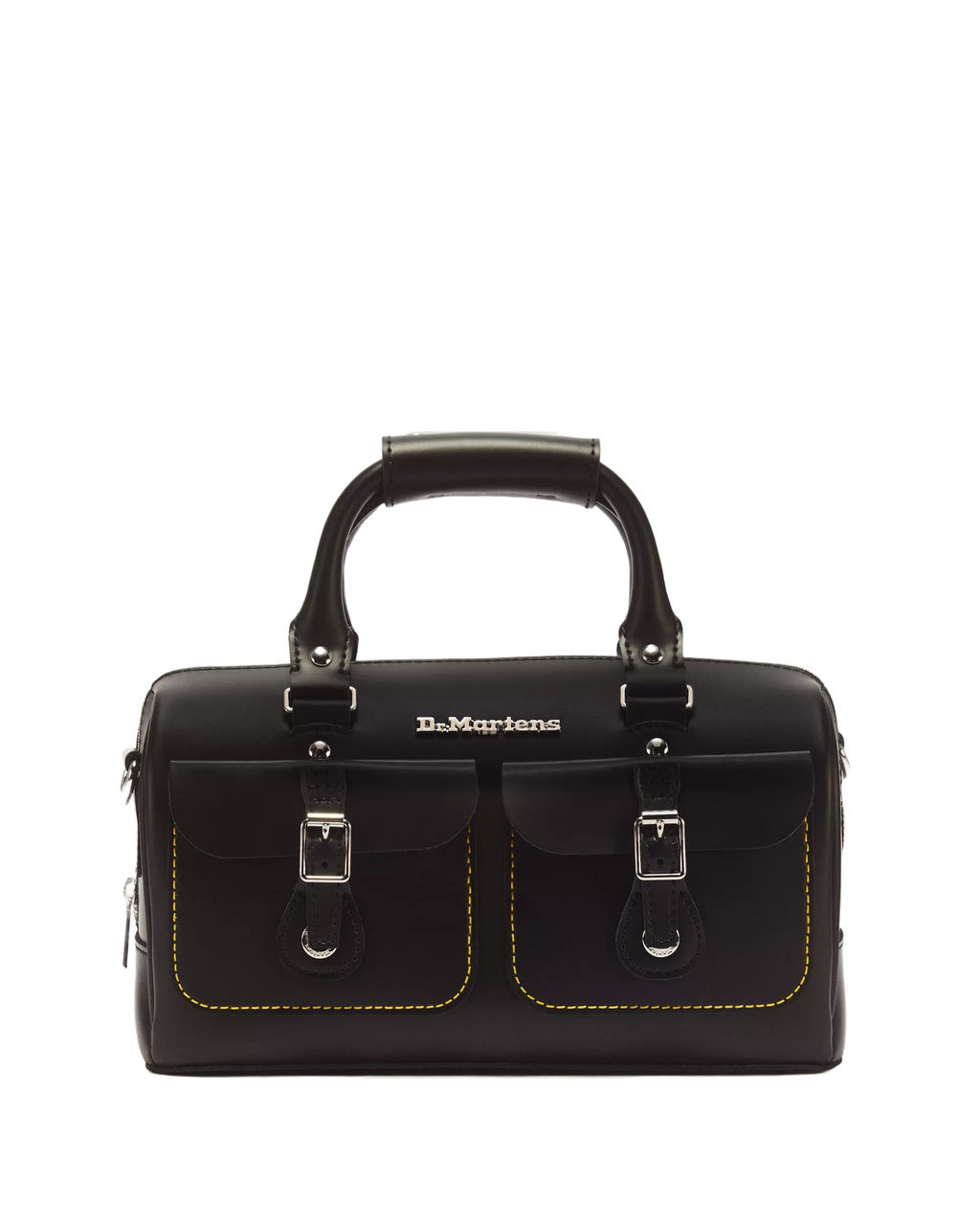 Dr. Martens Kiev Leather Top Handle Bag Black