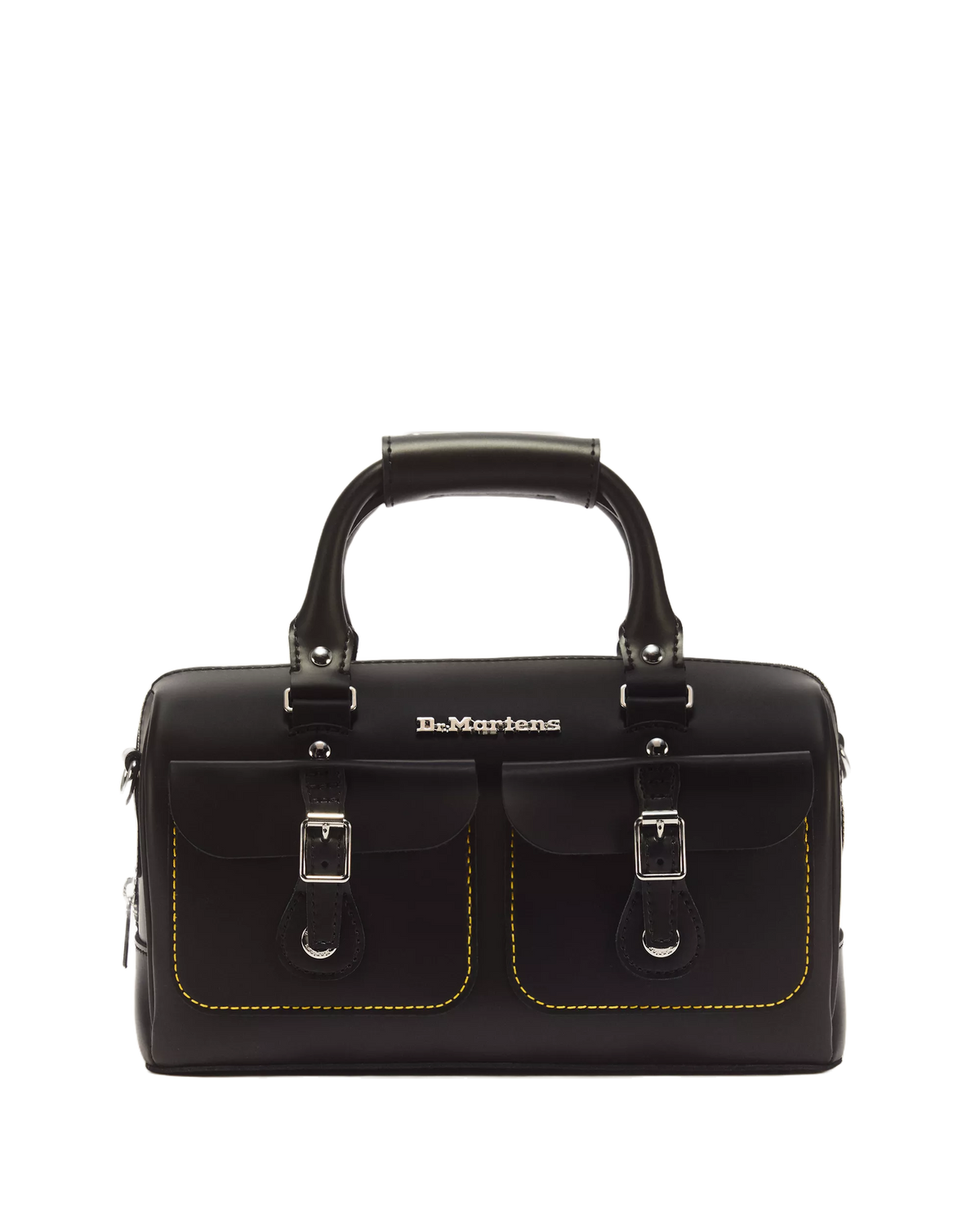 Dr. Martens Kiev Leather Top Handle Bag Black