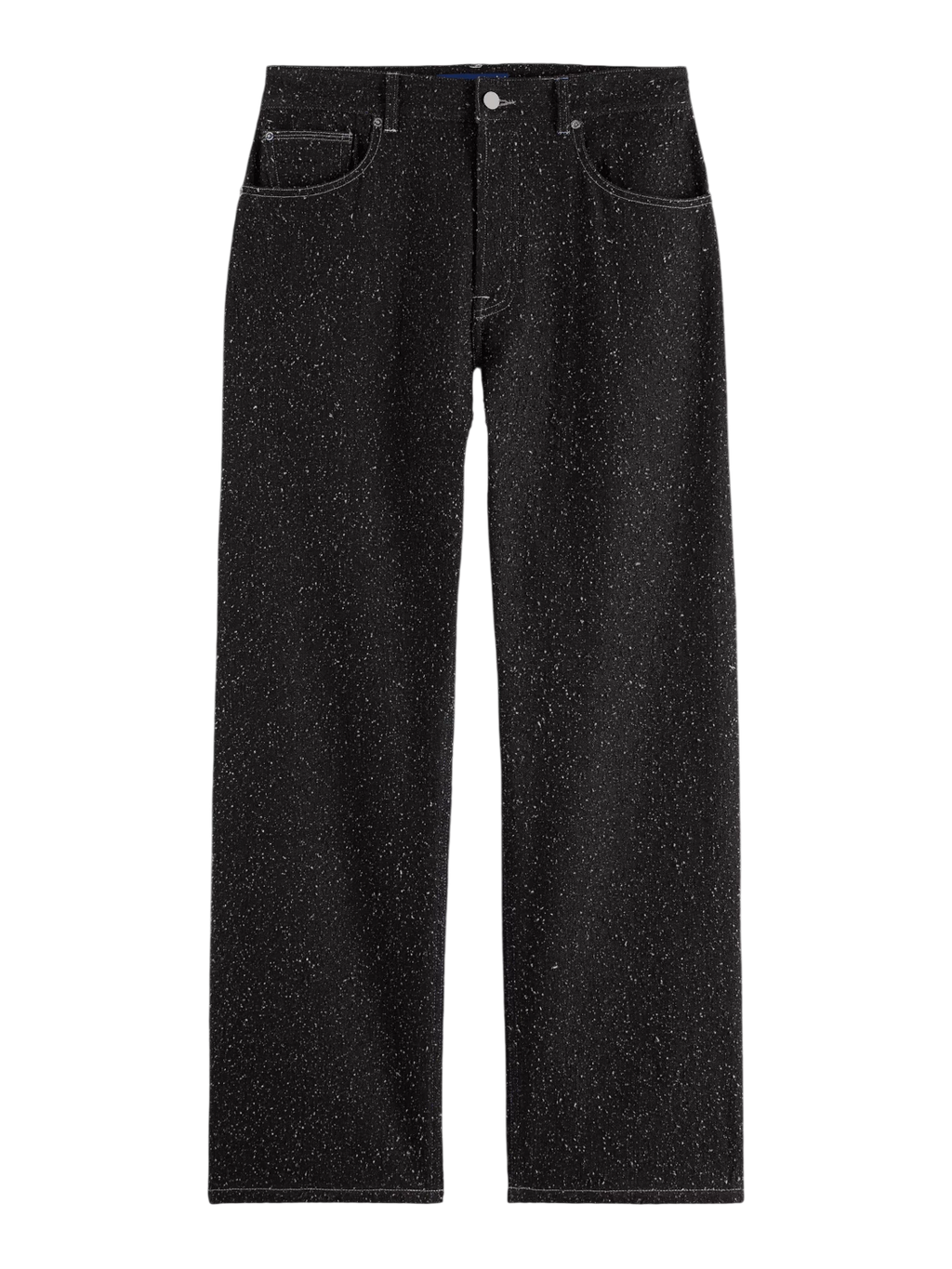 Scotch and Soda The Pitch Loose Jeans — Black Snow