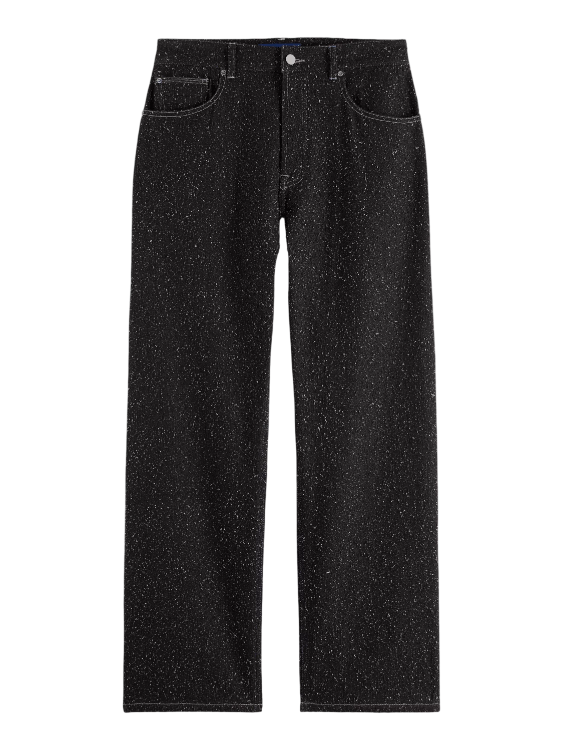 Scotch and Soda The Pitch Loose Jeans — Black Snow