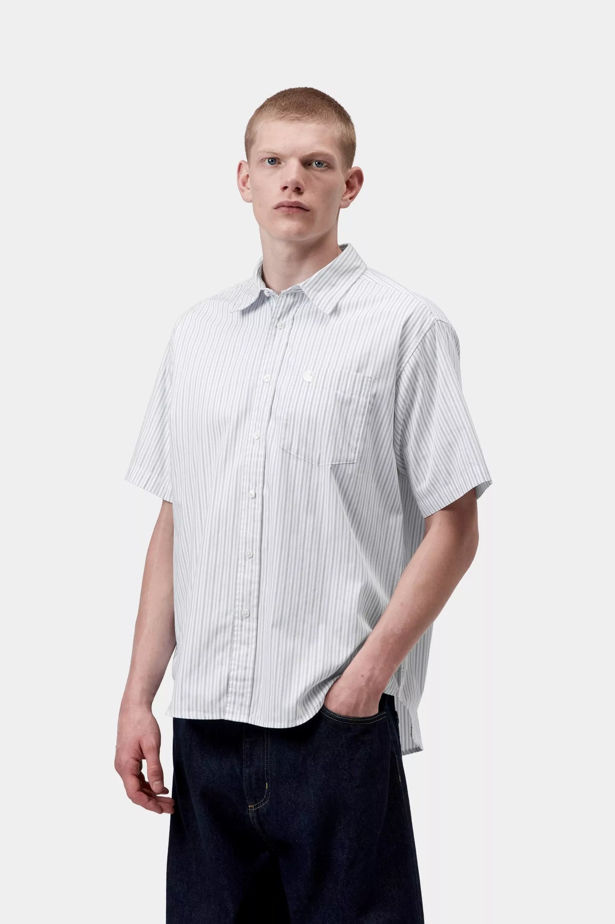 Carhartt WIP S/S Keene Shirt In White