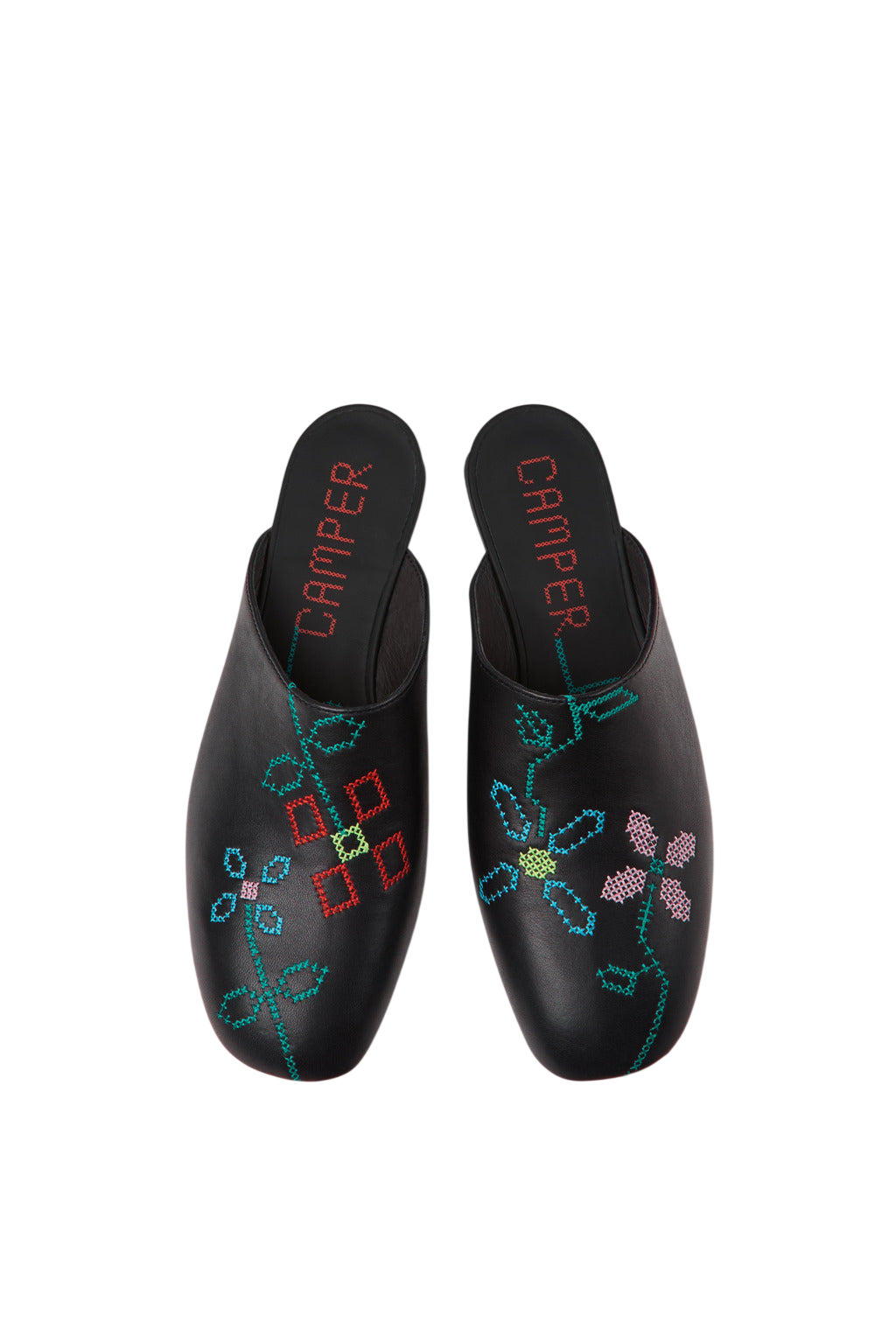 Camper Twins Clogs Black