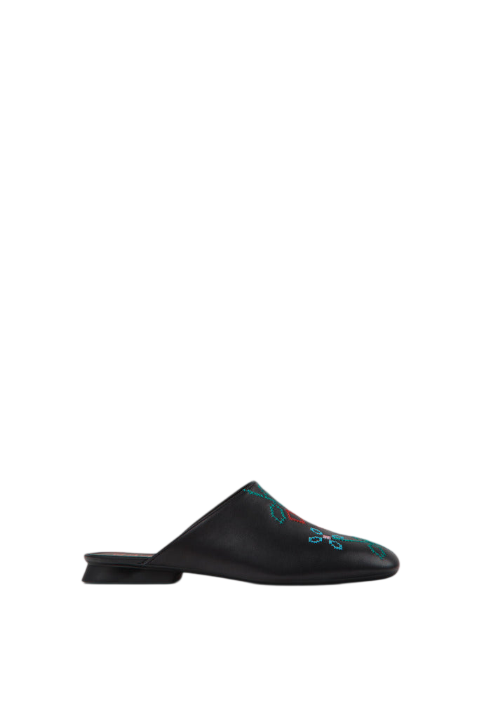 Camper Twins Clogs Black