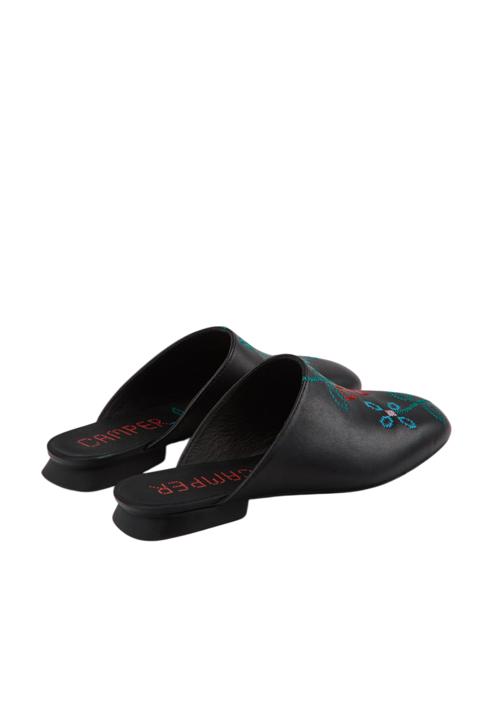 Camper Twins Clogs Black