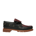 Timberland 3-Eye Boat Shoe Dark Green Full-Grain/Dark Brown