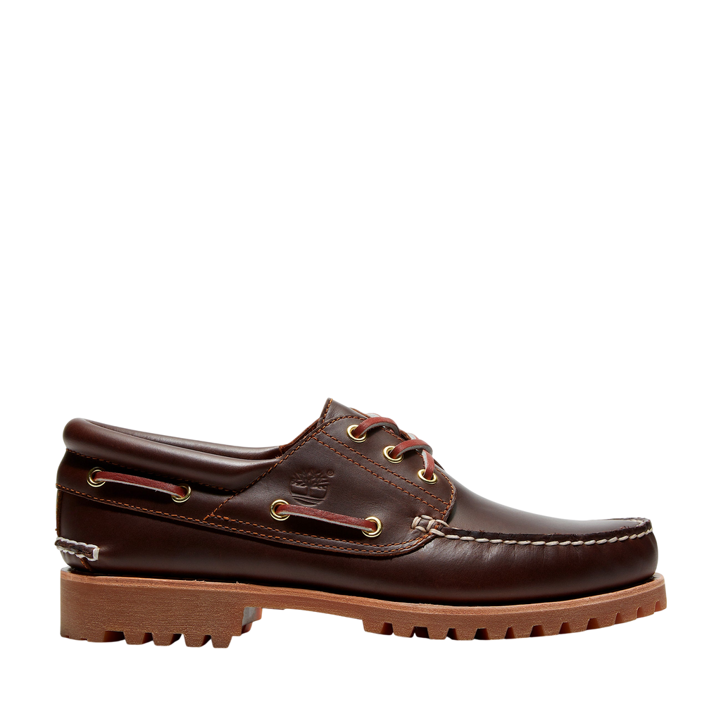 Timberland 3 Eye Boat Brown - side profile