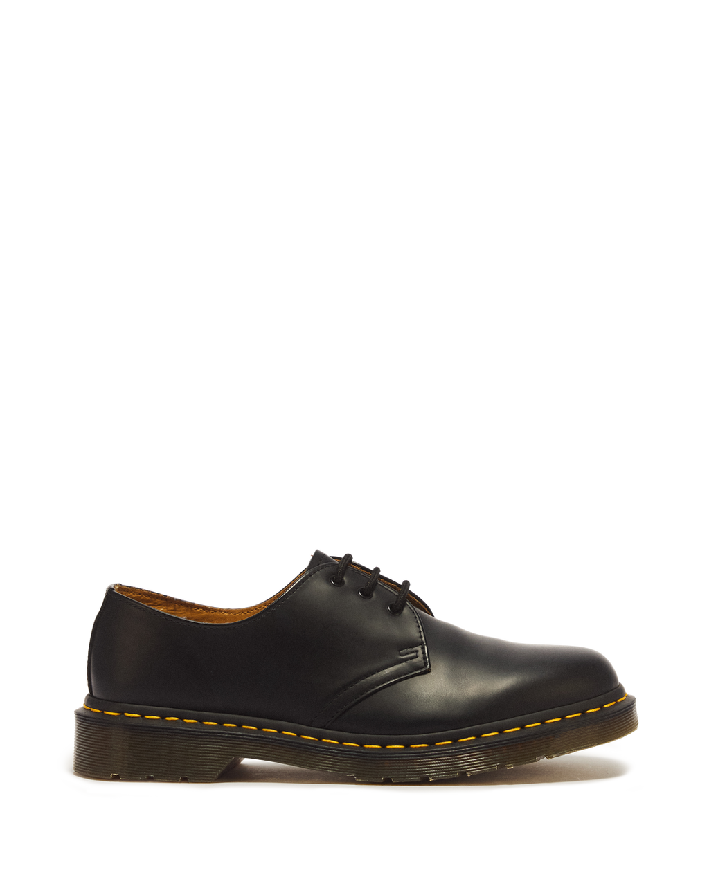 Dr. Martens 1461 Smooth Leather Oxford Shoes in Black - side view